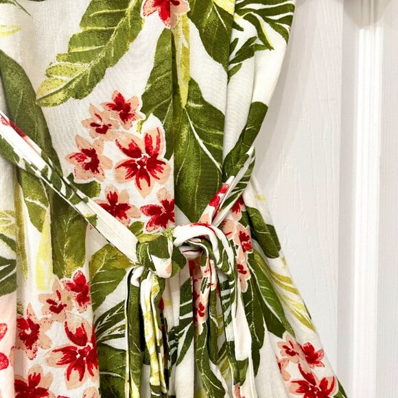 FOREVER 21 Tropical Print Summer Mini Dress - Size Small - Picture 3 of 6
